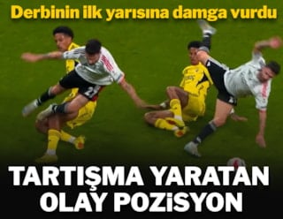 Die Position, die das Derby prägte! Beşiktaş wartete auf eine Karte...