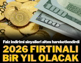 Faiz indirimi sinyalleri altını hareketlendirdi: 2026 fırtınalı bir yıl olacak