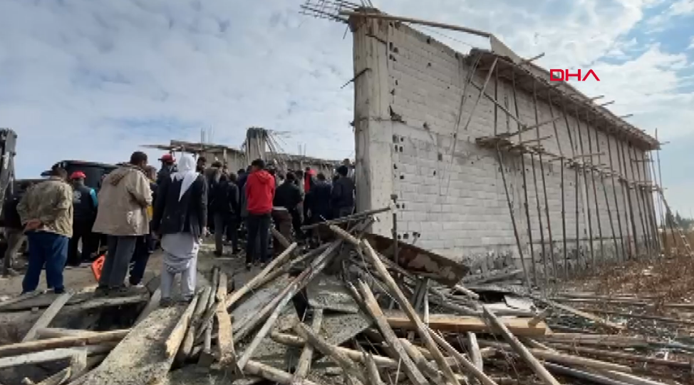 Şanlurfa'da inşaatta göçük! 2 ölü 3 yaralı