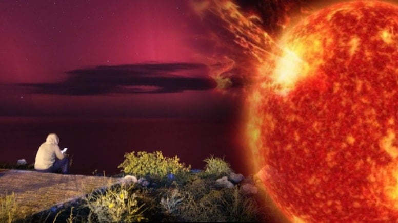 Güneş'te şiddetli patlama: Kutup ışıkları Türkiye'den görülecek, iletişim kesintileri bekleniyor