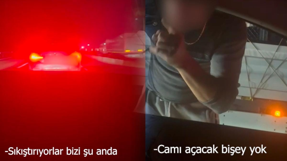 Trafikte otomobilin camını yumruklayan sürücüye ev hapsi