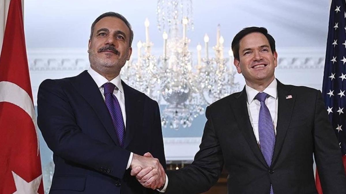 Hakan Fidan, Beyaz Saray'da Rubio ile bir araya geldi