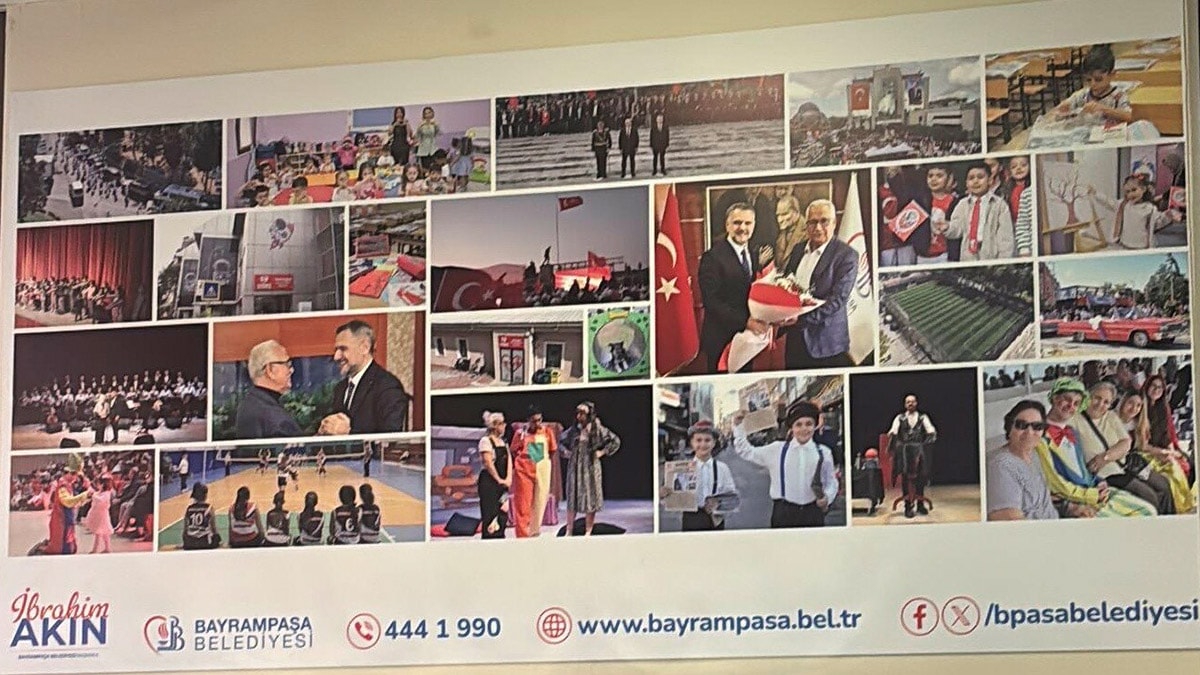 Bayrampaşa Belediyesi'nde, tutuklu Belediye Başkanı Mutlu'nun fotoğrafları kaldırıldı