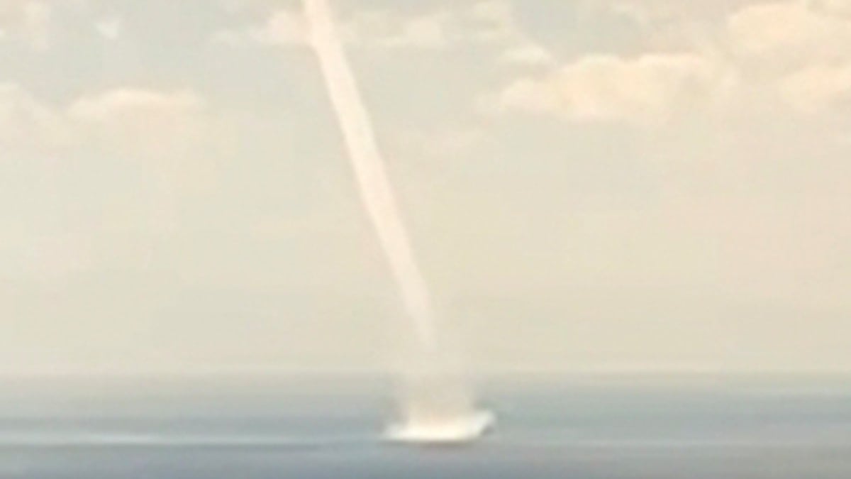 Marmara Denizi'nde hortum