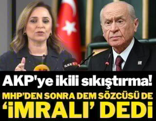 Na de MHP zei de woordvoerder van de DEM ook 'Imralı'