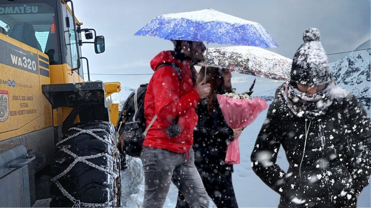 Meteoroloji uyardı, çok sayıda ili kar vurdu: Yollar ulaşıma kapandı, irtibat kesildi