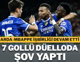 7 gollü müthiş maç Real Madrid'in! Mbappe şov yaptı