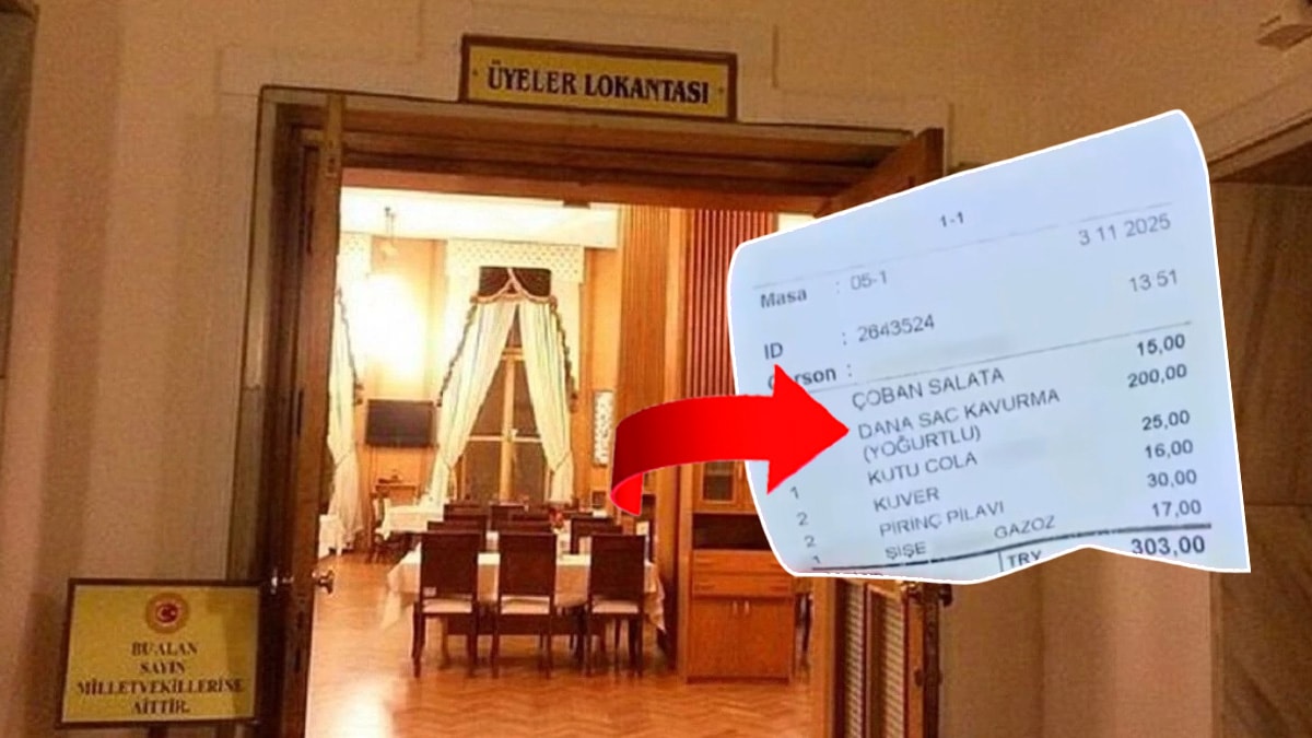 TBMM lokantas�n�n fiyatlar�n� g�r�nce inanamad�: