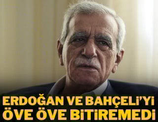 Ahmet Türk konnte nicht aufhören, Erdoğan und Bahçeli zu loben