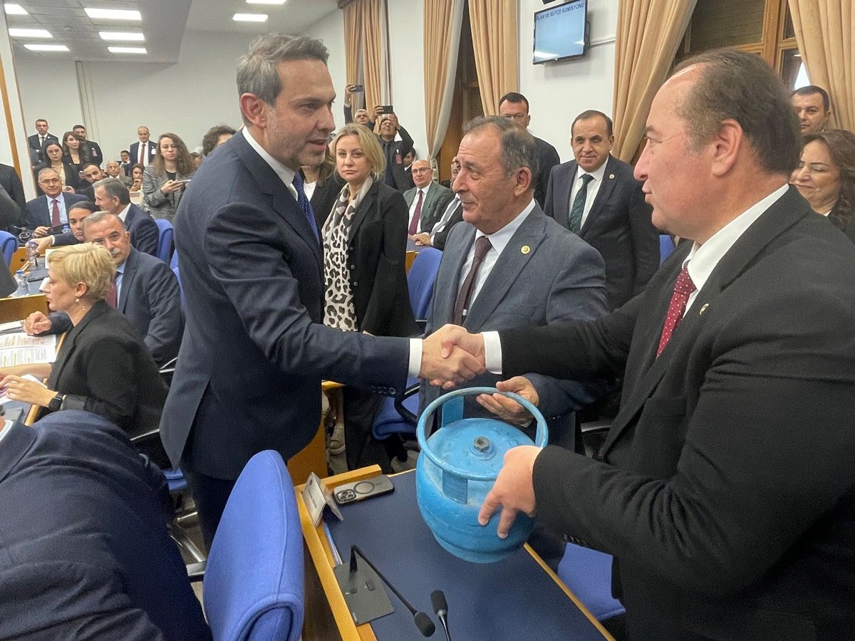 Meclis tartışmaları sırasında görüntü