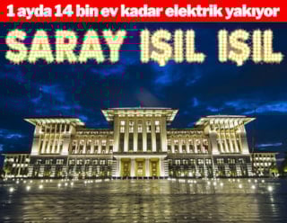 Het paleis schittert