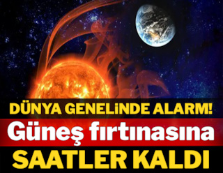 Wereldwijde waarschuwing! Zonnestorm nog maar een paar uur verwijderd!