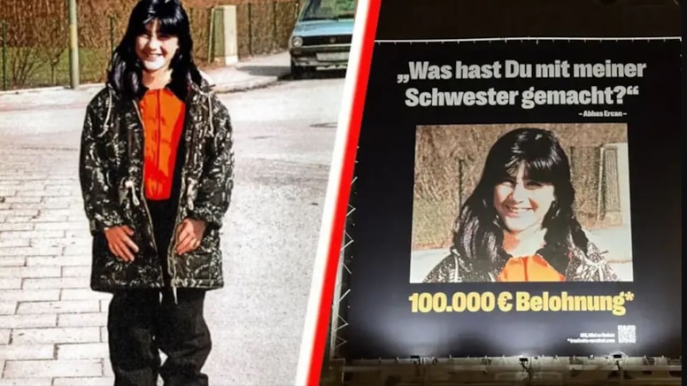26 yıldır kayıp Türk kızını bulana 100 bin Euro ödül: İçeceklere fotoğrafı basıldı