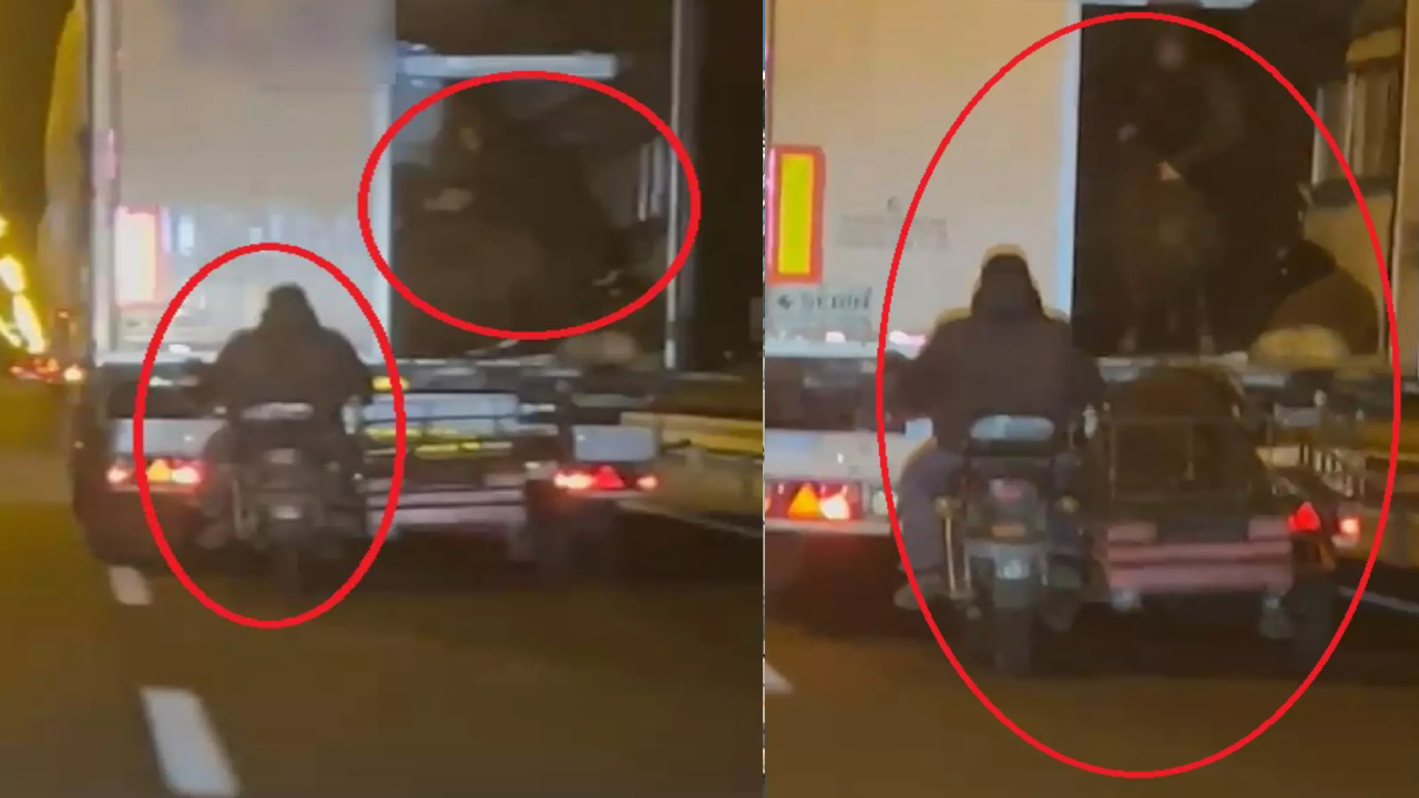 Akılalmaz hırsızlık: Aksiyon sahnelerini aratmadılar