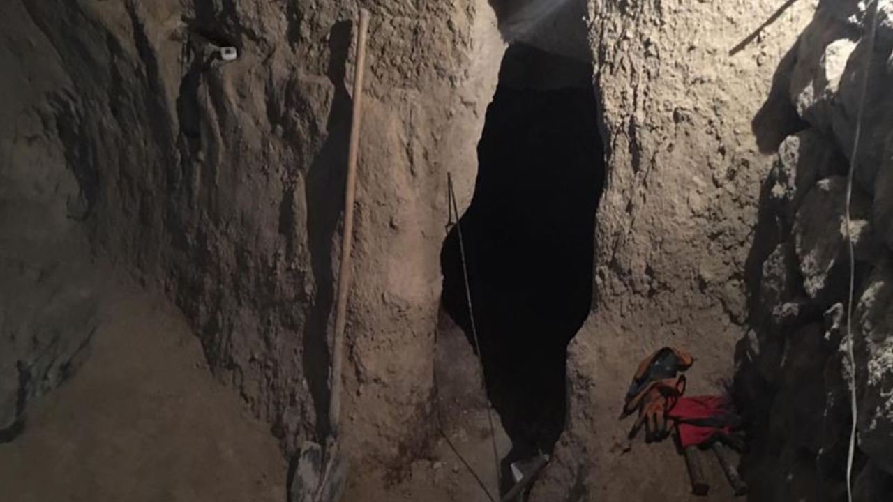 Gaziantep'te kaçak kazı yapan 9 kişiye suçüstü baskın