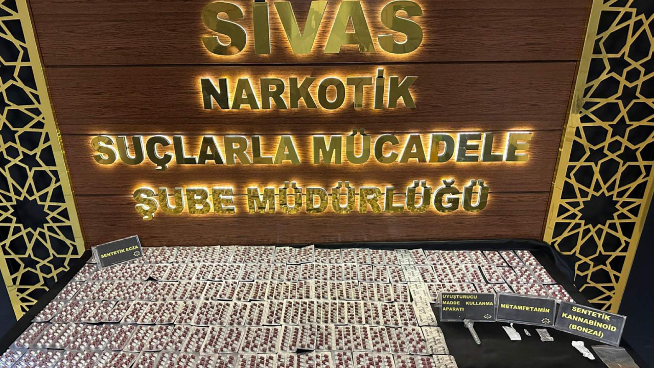 Sivas'ta uyuşturucu operasyonu: 4 şüpheli yakalandı