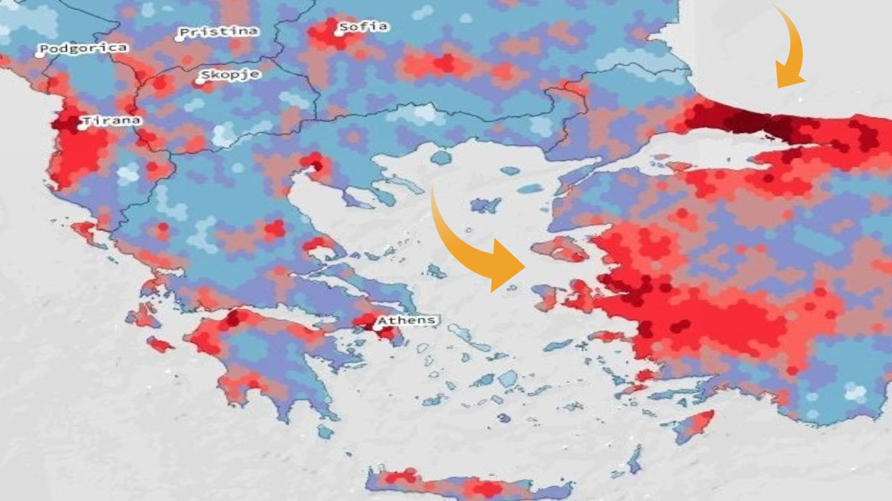 Dünyanın konuştuğu sismik haritada İstanbul ve İzmir de var!