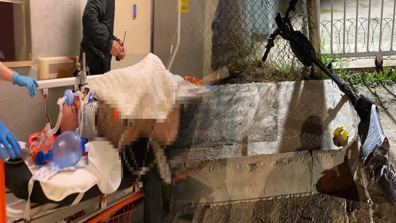 Bursa'da skuter felaketi: 21 yaşındaki genç otomobille çarpıştı