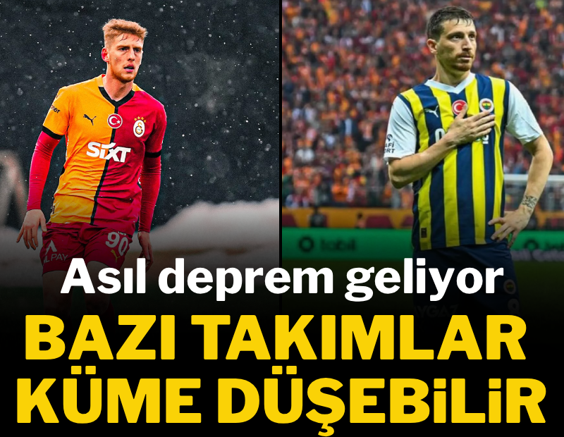 TFF'den ağır cezalar yolda! Bazı takımlar küme düşürülebilir...