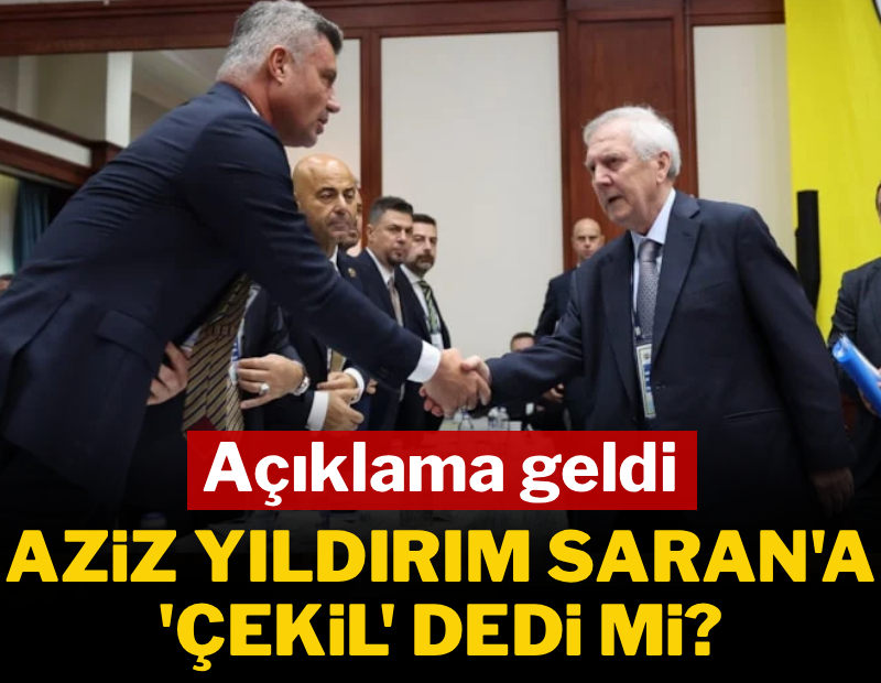 Aziz Yıldırım'dan Sadettin Saran açıklaması