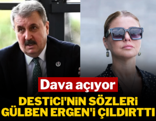 Destici'nin sözleri Gülben Ergen'i çıldırttı! Dava açıyor