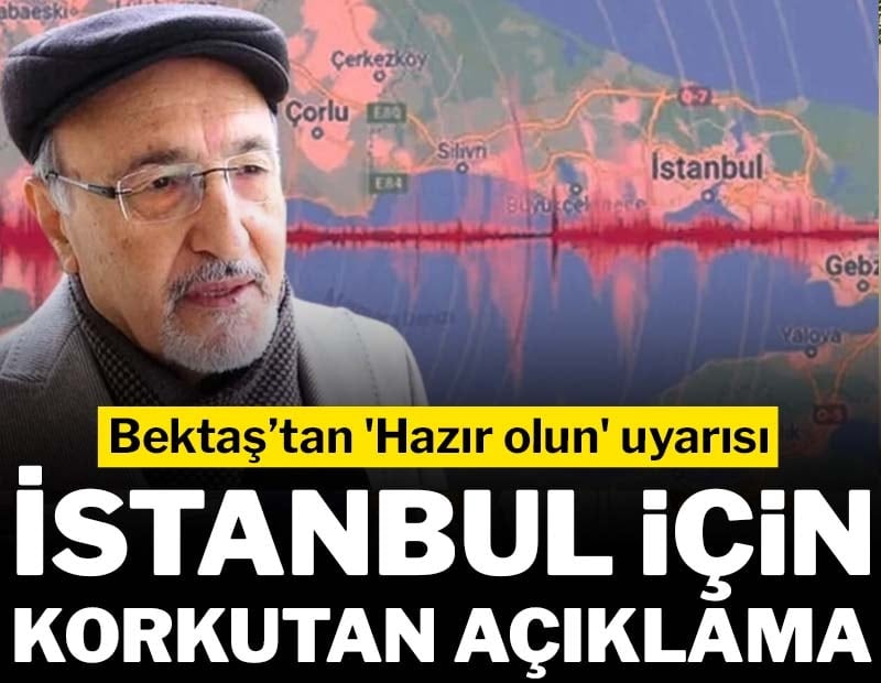 Osman Bektaş’tan 'Hazır olun' uyarısı: İstanbul için korkutan deprem büyüklüğü