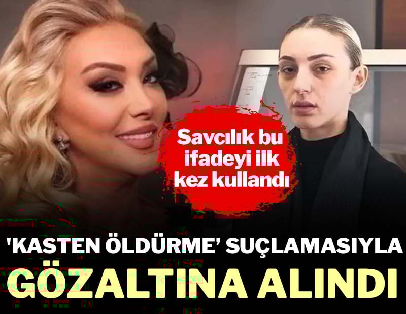 Güllü'nün kızı 'kasten öldürme' suçlamasıyla gözaltında