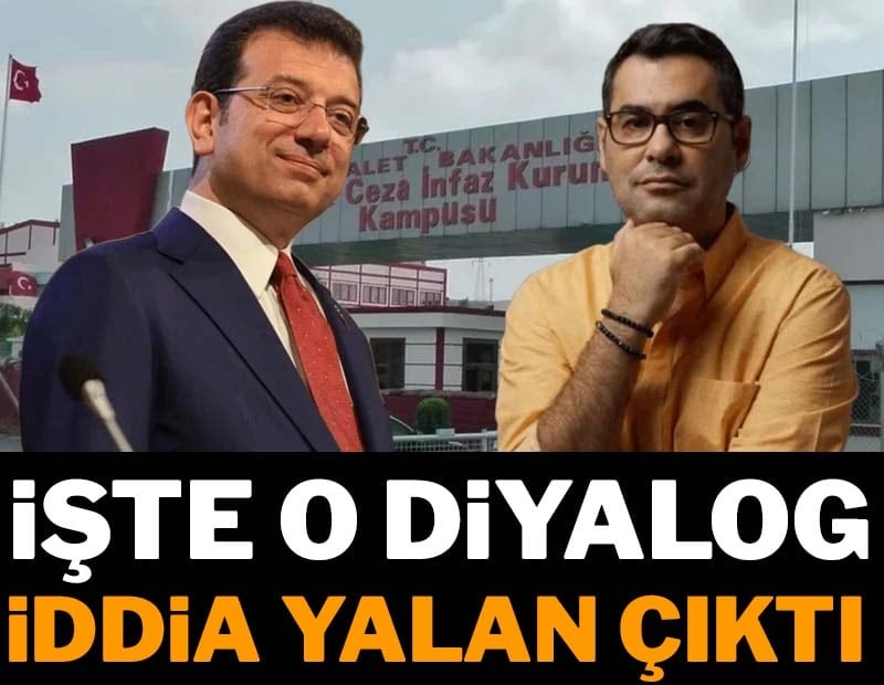 Enver Aysever–Ekrem İmamoğlu 'Silivri diyaloğu'na yalanlama