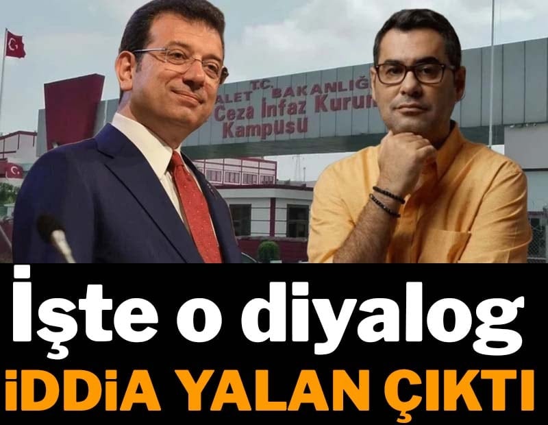Enver Aysever–Ekrem İmamoğlu 'Silivri diyaloğu'na yalanlama