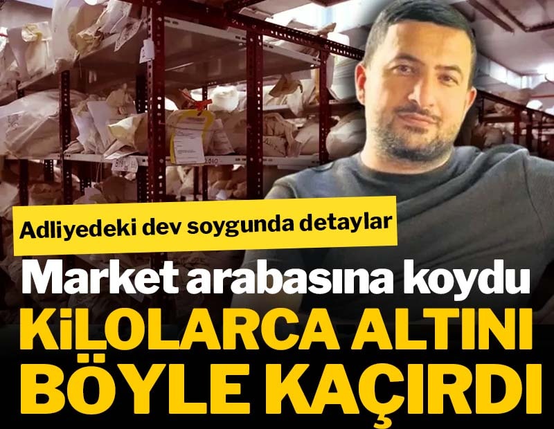 Adliyedeki dev soygunda detaylar! Her şeyi adım adım planlamış: Eşinin sözleri dikkat çekti