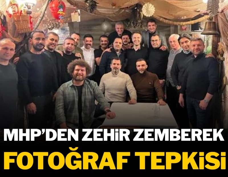 MHP’den zehir zemberek 'fotoğraf' tepkisi