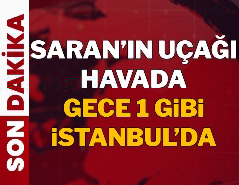 Sadettin Saran'dan ilk açıklama geldi
