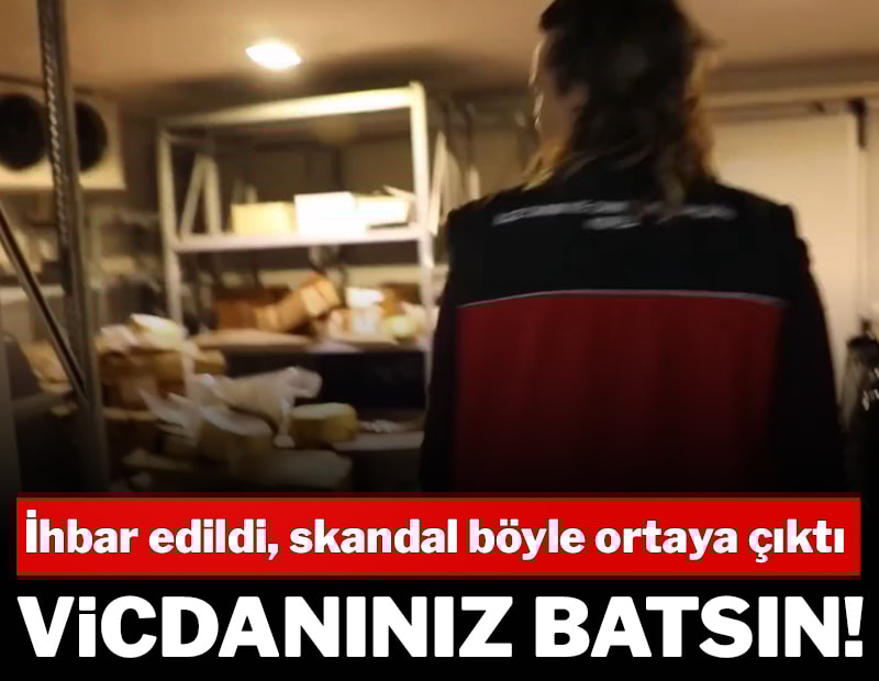 İhbar edildi, skandal böyle ortaya çıktı... Vicdanınız batsın!