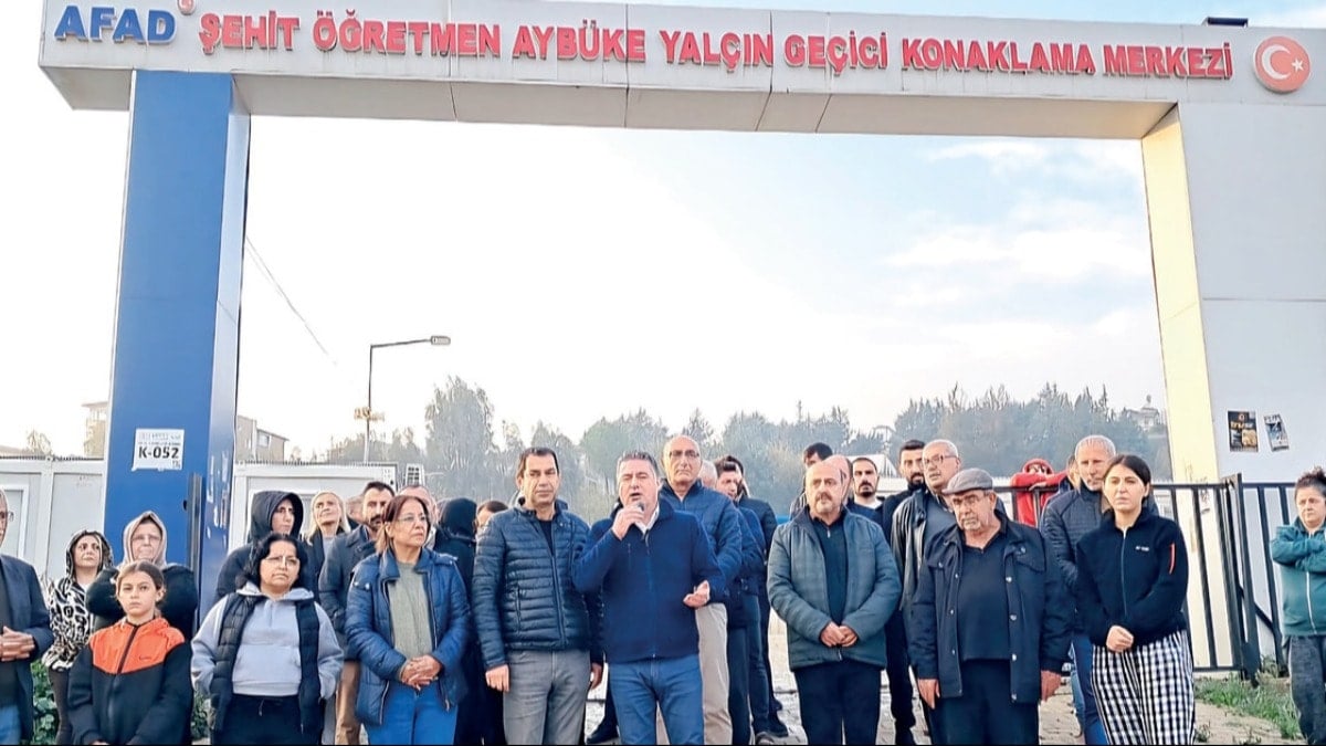 Depremzede öğretmenlere hemen çıkın tacizi