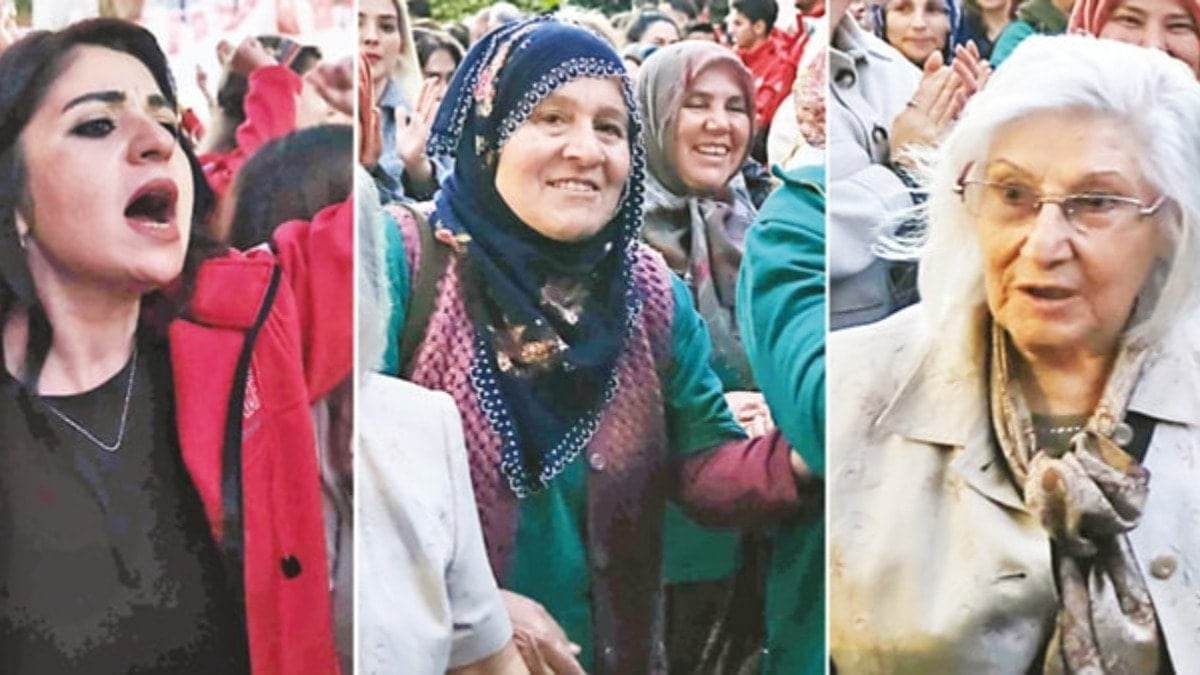 Karalar için yürüdüler