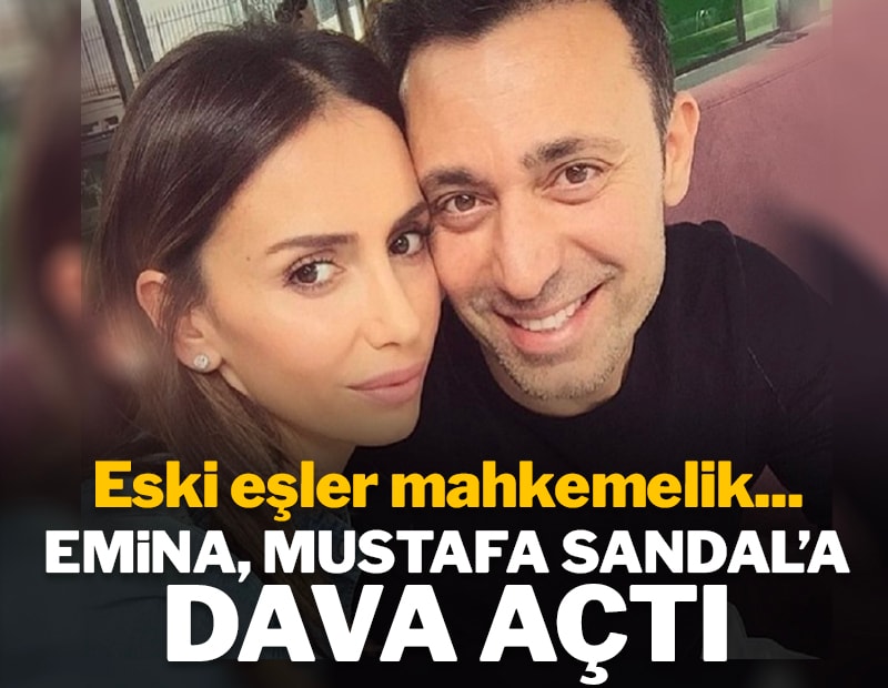 8 yıl önce boşanmışlardı...Emina, Mustafa Sandal'a 'Kaçınılmaz' diyerek dava açtı