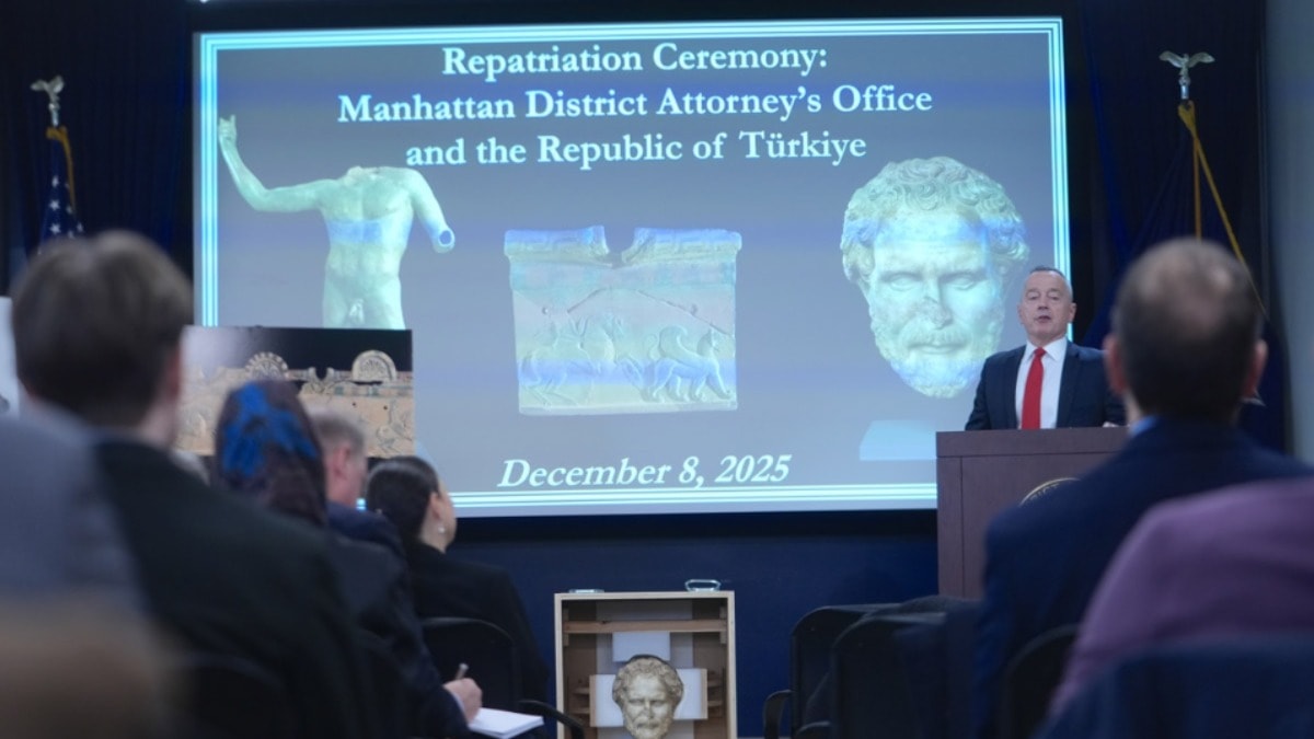 ABD’den Türkiye’ye tarihi iade: 41 eser yurda dönüyor