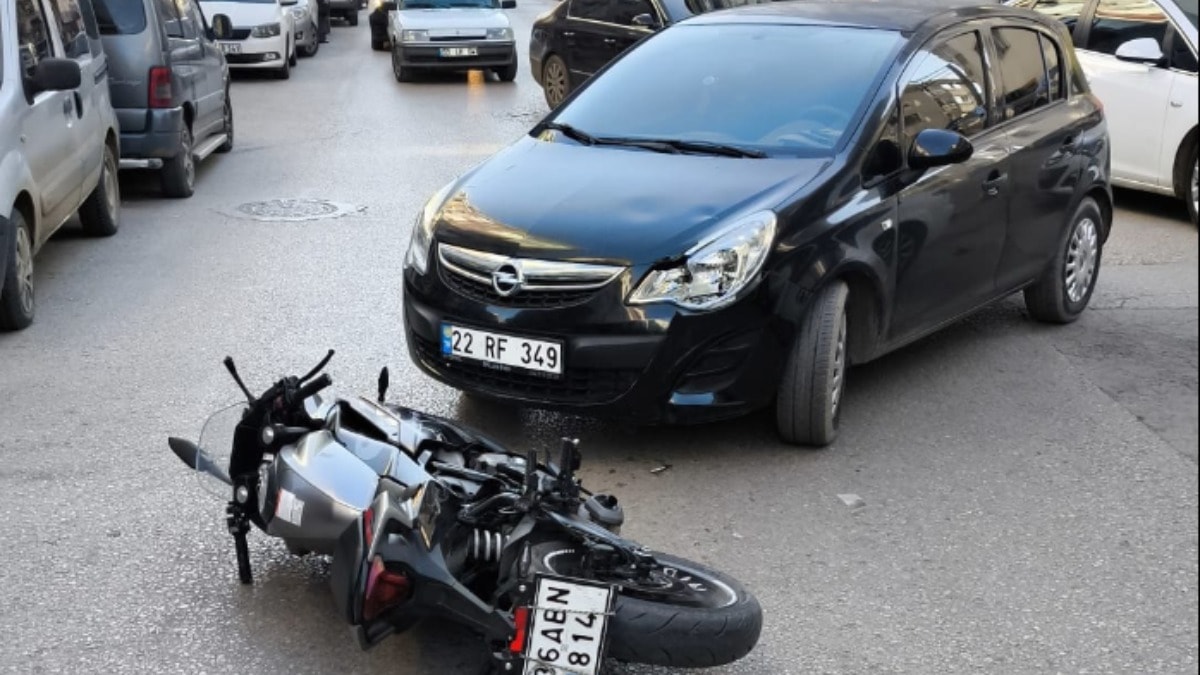 Edirne’de iki ayrı kaza: 3 yaralı 