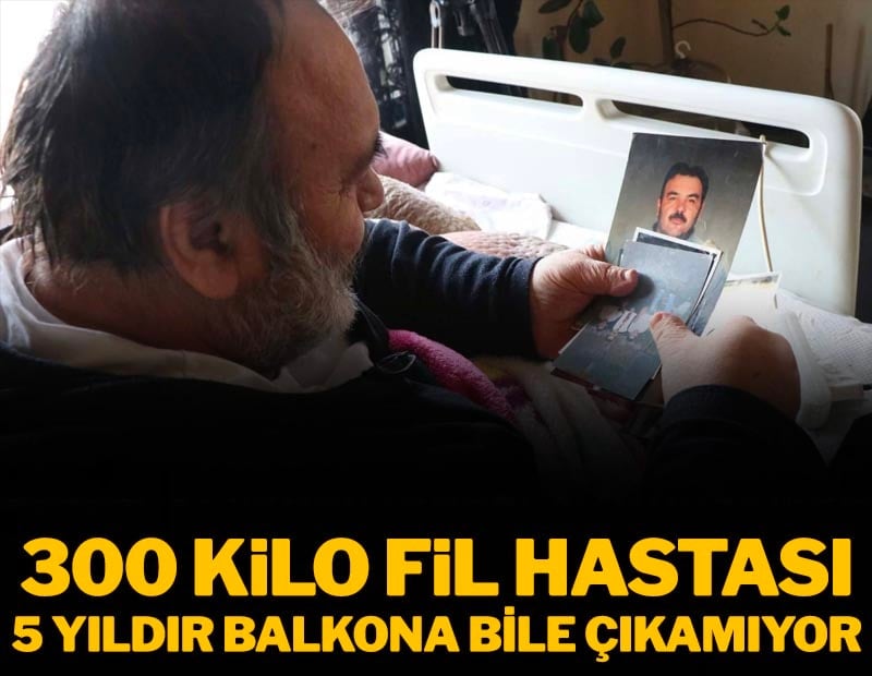 300 kilo alan adam 5 yıldır evden çıkamıyor! Hayali eşiyle kol kola gezmek