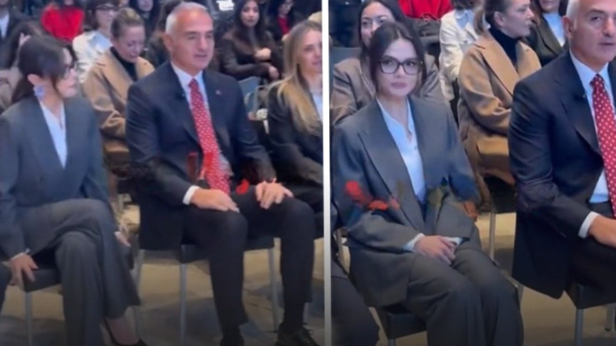 Uzak Şehir'in Alya'sı protokolde oturduğunu unuttu: 3 saniyelik unutkanlık