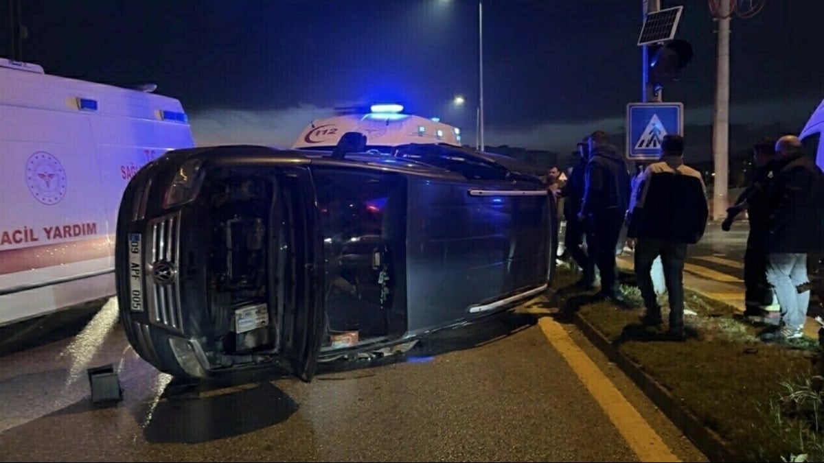 Aydın’da otomobiller çarpıştı: 6 yaralı