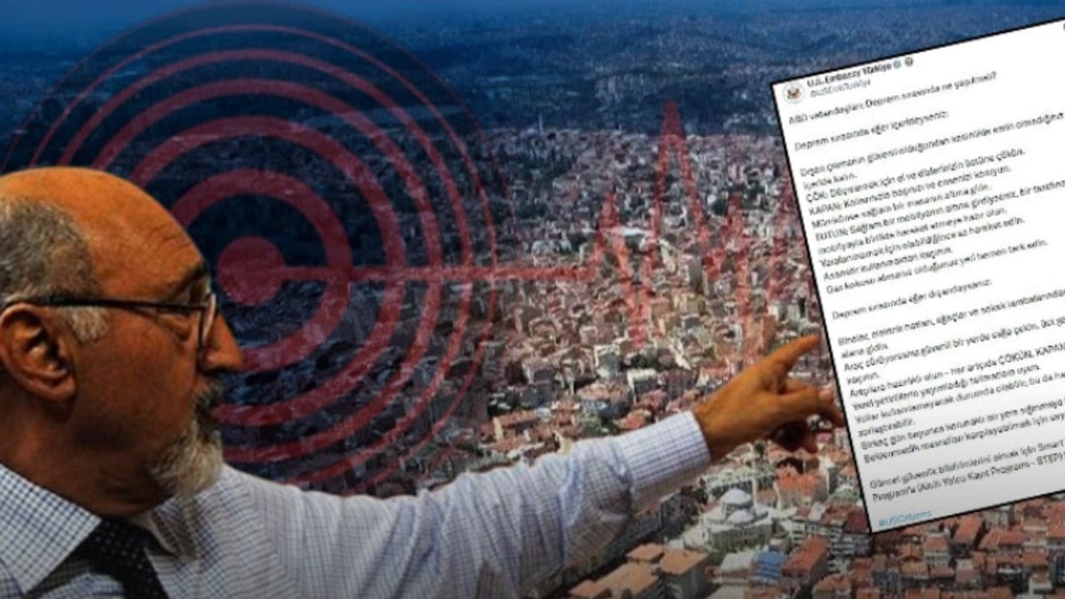 'Amerikalıların deprem uyarısı tesadüf değil'