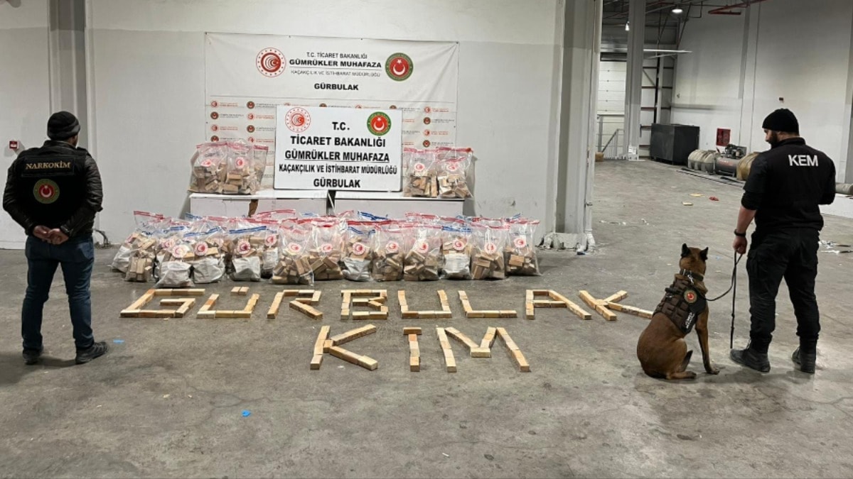 Gürbulak'ta 394 kilo metamfetamin ele geçirildi