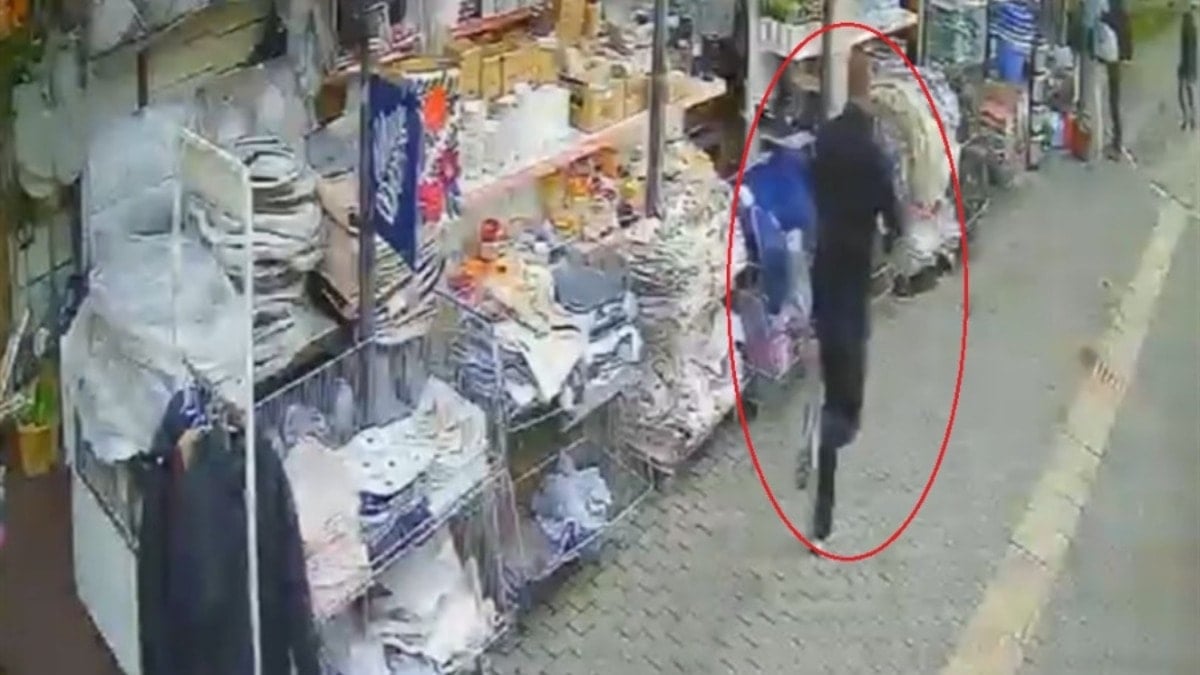 Husumetlisini tabancayla kovalayan şüpheli yakalandı