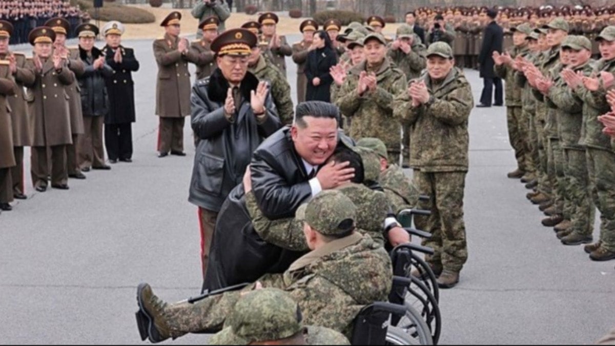Kuzey Kore lideri, Ukrayna'da savaşan askerlerini böyle karşıladı