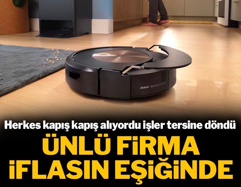 Herkes kapış kapış alıyordu: Ünlü robot süpürge firması iflasın eşiğinde