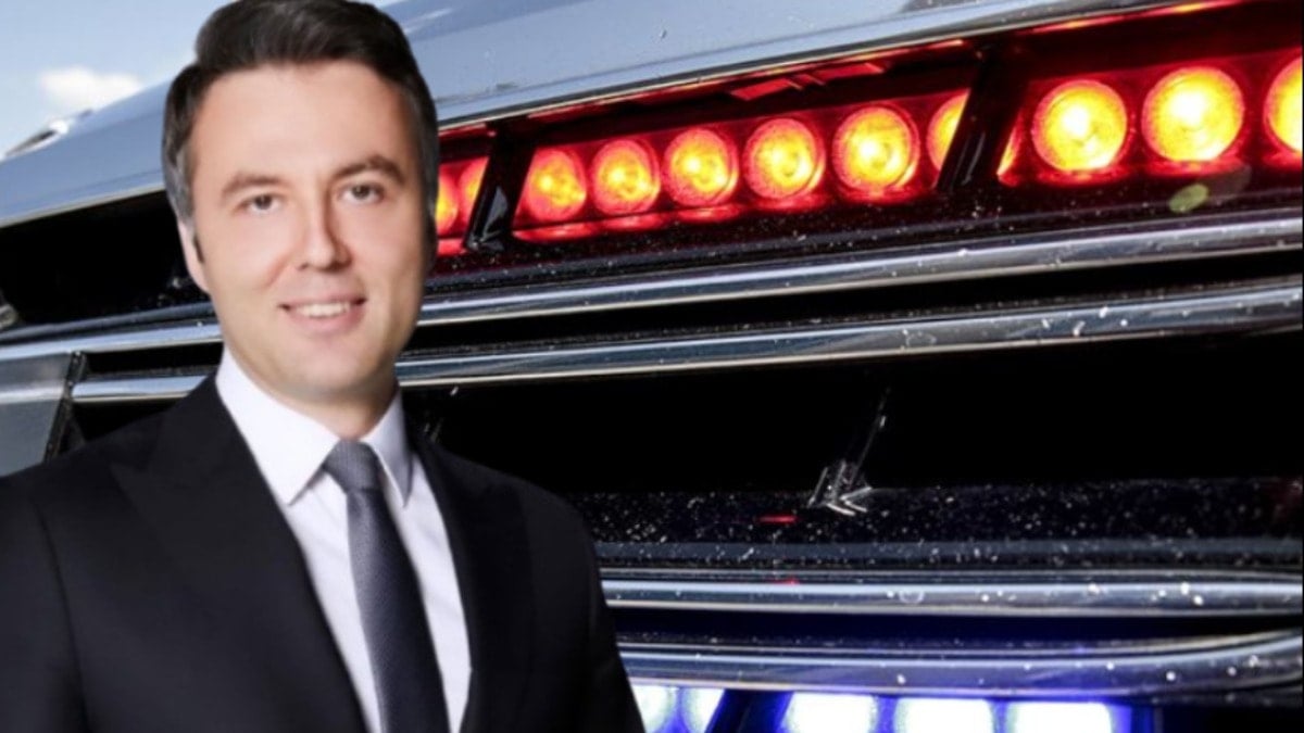 Mehmet Akif Ersoy'dan çakarlı araçla polis kontrolü