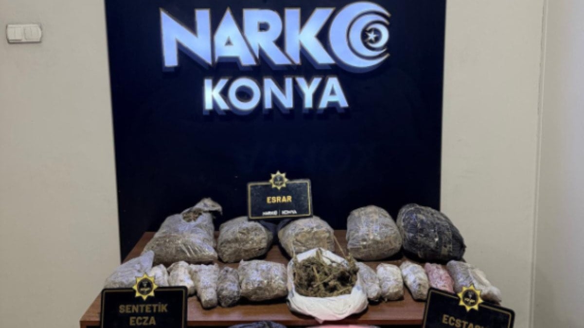 Konya’da 19 günde 97 uyuşturucu operasyonu: 110 tutuklama