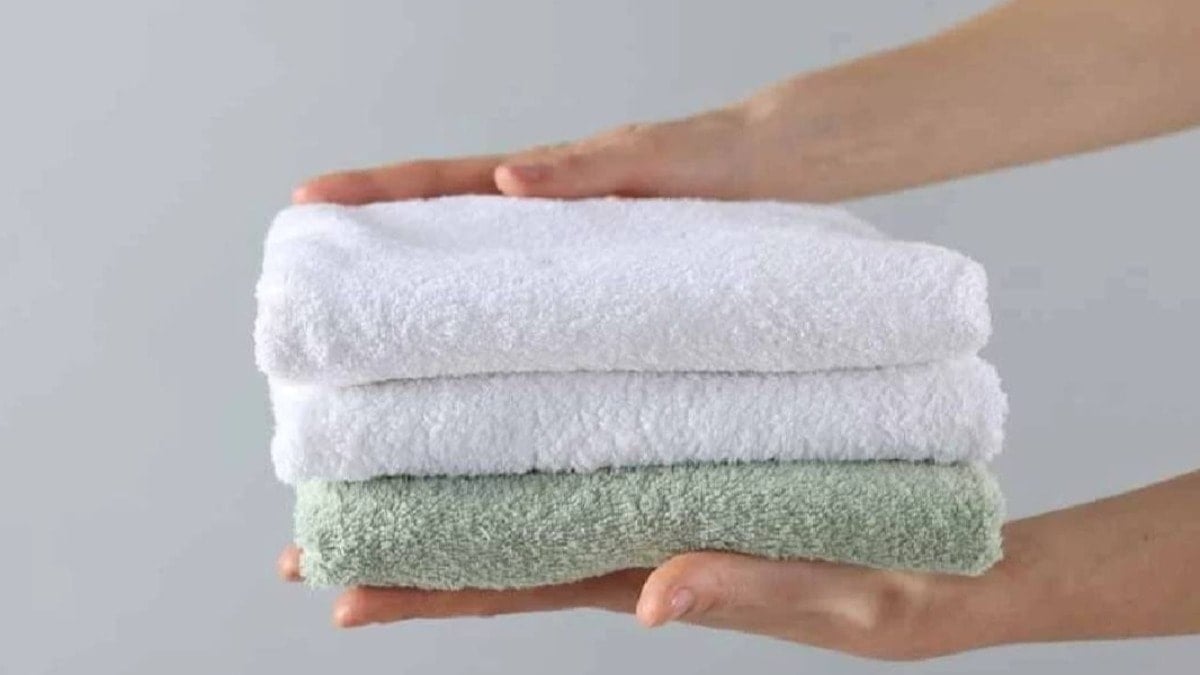 Zımparaya dönen havluları yumuşacık yapmak bu kadar kolaymış