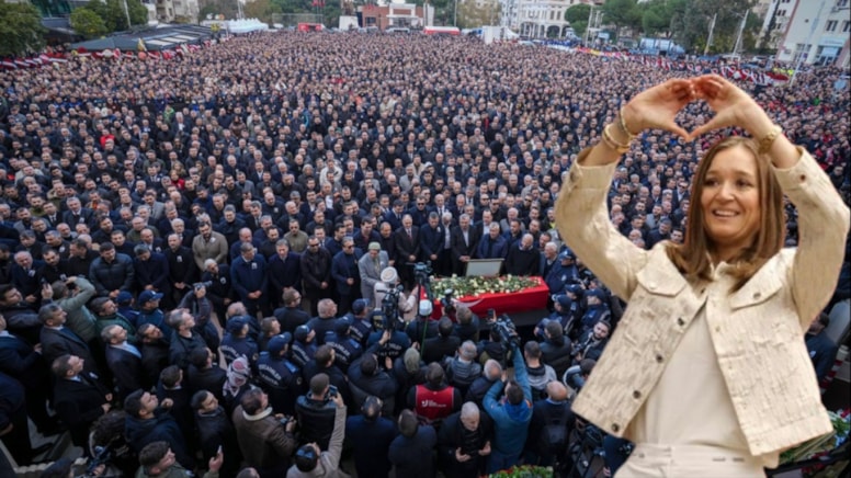 Başkana veda